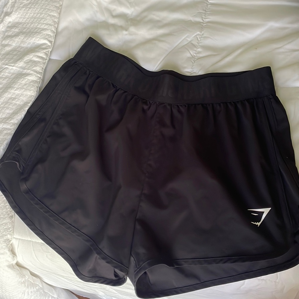 Gym shark black shorts
